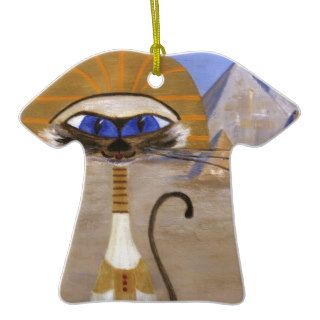 Siamese Queen of Egypt Ornaments