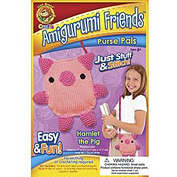 Amigurumi Friends Hamlet The Pig Purse Pals Kit