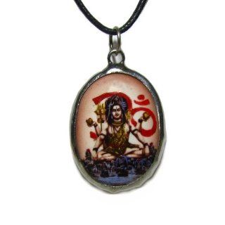 Shiva, Hindu Deity Pendant, The Vedic Collection Pendant Necklaces Jewelry