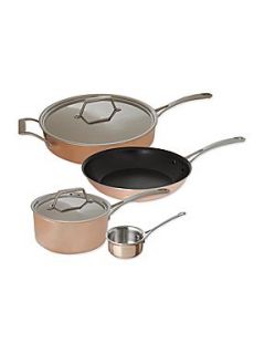 Linea Copper tri ply cookware range