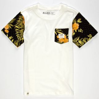 Fashion Floral Boys Pocket Tee White In Sizes Small For Women 23813215002