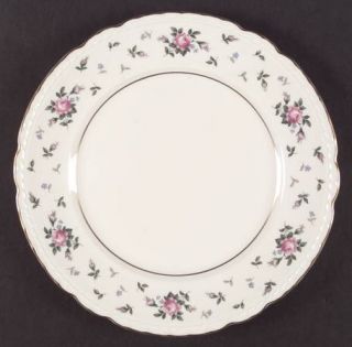 Princess   Empcraft (USA) Sweet Briar Dinner Plate, Fine China Dinnerware   Pink