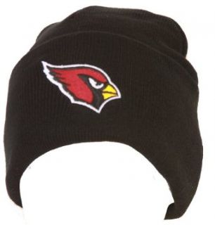 Arizona Cardinals Cuff Knit Beanie Cap   Black Clothing