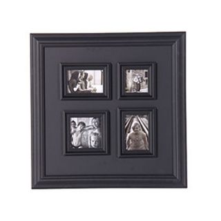 black multi aperture photo frame by lindsay interiors