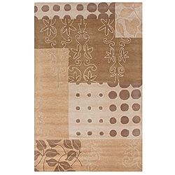 Hand tufted Hesiod Beige Rug (9 X 12)