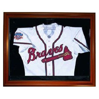 Baseball Jersey Deluxe Half Display Case Wood   Baseball Jersey Display Cases  Sports Related Display Cases  Sports & Outdoors