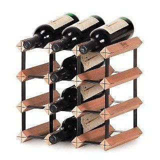 Affordable and Modular Bordex Wine Rack 12 Bottle Rack Kit   Tabletop Wine Racks