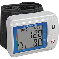 Veridian Digital Blood Pressure Wrist Monitor