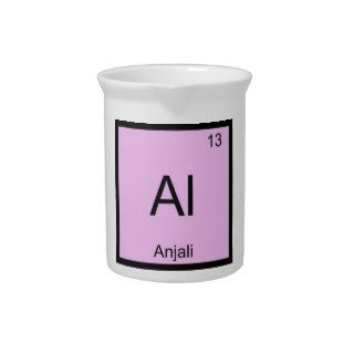 Anjali Name Chemistry Element Periodic Table Drink Pitchers