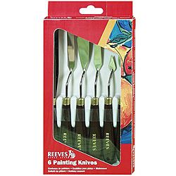 Reeves Painting Knife Set (pack Of 6)