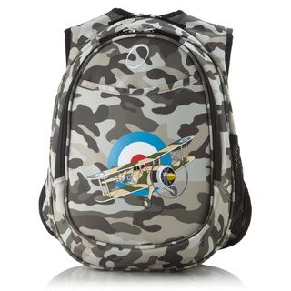 Obersee Kids Pre school All in one Camo Airplane Backpack With Cooler