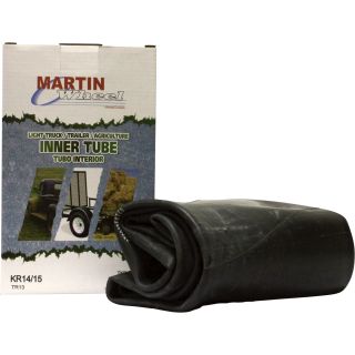 Martin Wheel Inner Tube with Straight Valve Stem — 14in. and 15in. High Speed and Low Speed Applications, Model# TKR1415K  Replacement Inner Tubes