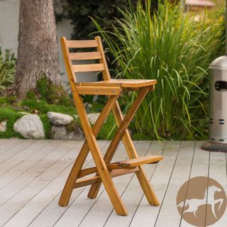 Christopher Knight Home Tundra Outdoor Wood Barstool Christopher Knight Home Dining Chairs