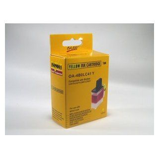 Compatible Brother LC41Y (LC 41Y) Yellow Ink Cartridge   Intellifax 1840, 2440, MFC 3240, 210, 420, 5440, 5840, 620 Electronics