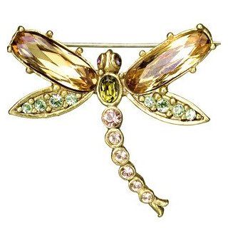 Jay Strongwater Gold Dragonfly Pin Jay Strongwater Jewelry