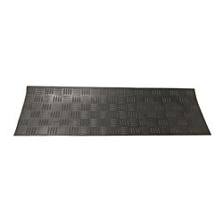 Diamond grip 9.75x29.75 inch Recycled Rubber Step Mats (set Of 6)