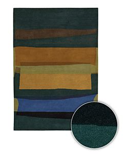 Hand tufted Contemporary Mandara Area Rug (8 X 11)