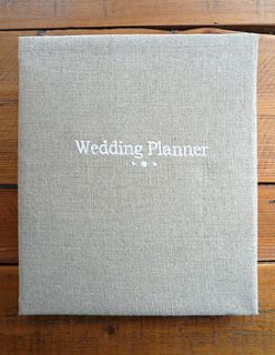 handmade wedding planner by rose bonbon