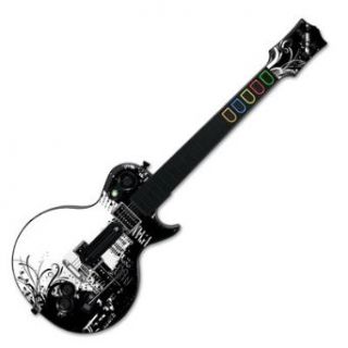 Rock This Town Design Skin Decal Sticker for Wii Guitar Hero III Gibson Les Paul Guitar Controller Software