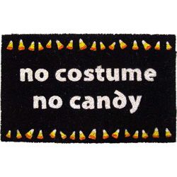 No Costume No Candy Non slip Doormat
