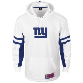 New York Giants Intimidating Hoodie, Large  Sports Fan Sweatshirts  Clothing