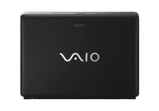 Sony VAIO VGN CR425E/B 14.1 inch Laptop (2.1 GHz Intel Core 2 Duo T8100 Processor, 3 GB RAM, 250 GB Hard Drive, DVD Drive, Vista Premium) Black  Notebook Computers  Computers & Accessories