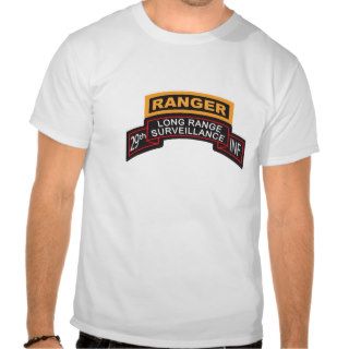 29th Infantry Division LRS Scroll, Ranger Tab Shirt