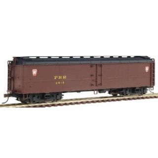 Walthers HO Scale Pennsylvania Class R50B Express Reefer   Assembled   Pennsylvania With Keystone Heralds (Tuscan Body, Black Roof, Trucks And Underbody) Toys & Games