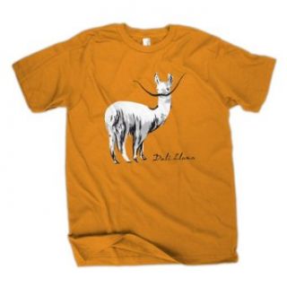 Salvador Dali Llama Mens T Shirt Clothing
