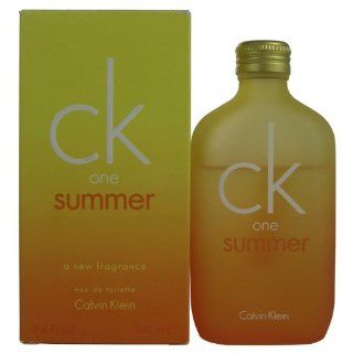 Ck One Summer Perfume by Calvin Klein for Women. Eau De Toilette Spray 3.4 Oz / 100 Ml Edition 2005  Beauty