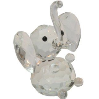 Shop CRYSTAL GOOD LUCK ELEPHANT Collectible Figurine at the  Home Dcor Store