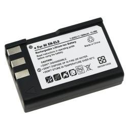 Li Ion Battery for Nikon EN EL9/ D40/ D40X/ D60 (Pack of 2) Eforcity Camera Batteries & Chargers