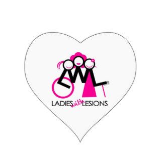 Ladies With Lesions Sticker