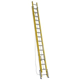 Werner 32 ft Fiberglass 375 lb Type IAA Extension Ladder