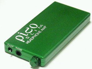 HeadAmp Pico Slim USB chargable Portable Headphone Amp Green Electronics