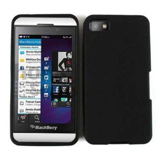 For Blackberry Z10 Black Soft Rubberized Skin Accessories Cell Phones & Accessories