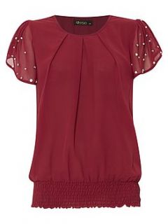 melissa embellished top by rise boutique