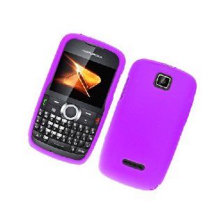 Motorola Theory WX430 Purple Hard Cover Case Cell Phones & Accessories