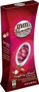 M&M's Raspberry Almond Candy, 6 Ounce Packages (Pack of 4)  Chocolate Candy  Grocery & Gourmet Food