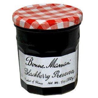 Bonne Maman Blackberry Preserves, 13 Ounce Jars (Pack of 6)  Jams And Preserves  Grocery & Gourmet Food