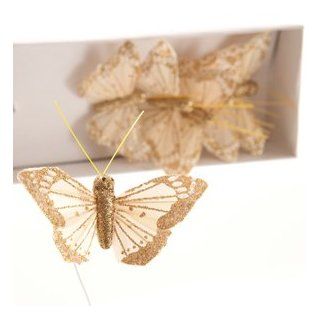 Gold Butterfly Decorations Toys & Games