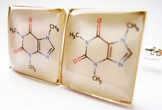 molecular structure beer cufflinks by sophie hutchinson designs
