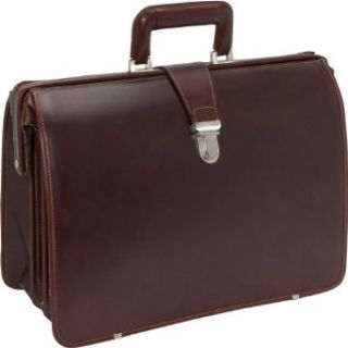 Johnston & Murphy Lawyer's Briefcase (Dark Mahogany) Clothing