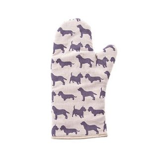 dogs single oven mitt by rawxclusive