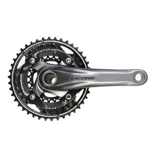Shimano Deore FC M610 Deore 10 speed chainset   42/32/24T   170 mm   silver 42 / 32 / 24 teeth Silver Sports & Outdoors