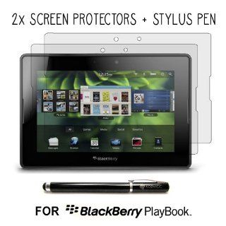 KOZMICC Blackberry Playbook Bundle 2x Anti Glare Screen Protectors + 2 in 1 Stylus and Ink Pen Combo Computers & Accessories