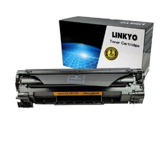 LINKYO Compatible HP 36A (CB436A) Black Toner Cartridge Electronics