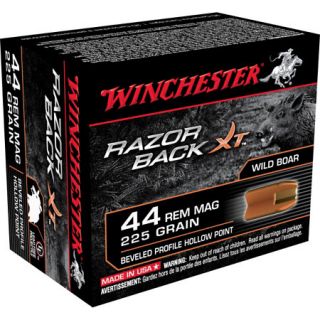 Winchester Razorback XT Ammo .44 Rem Mag 225 Gr. BPHP 720755