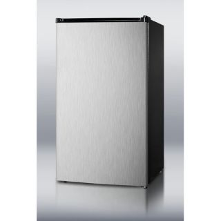 Refrigerator Freezer with Wire Shelf Type in Black