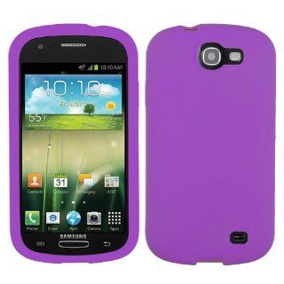 Asmyna SAMI437CASKSO056 Soft and Slim Durable Protective Case for Samsung Galaxy Express i437   1 Pack   Retail Packaging   Electric Purple Cell Phones & Accessories
